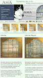 Mobile Screenshot of cristal-vitrinas.com